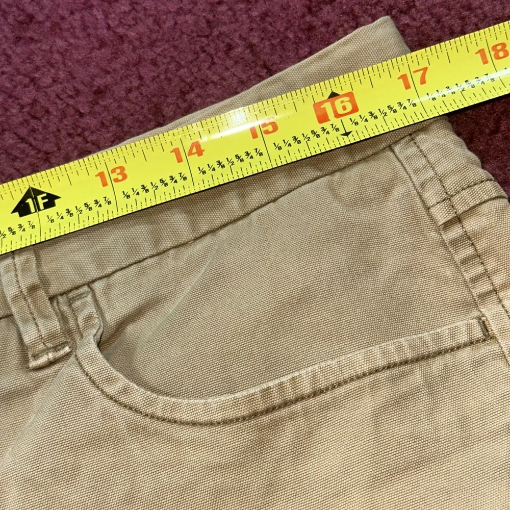Buck Mason Chino Men's Pants Khaki Tan 5 Pockets 34x33 Pants